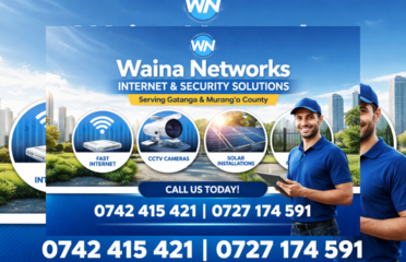 Waina Networks – Reliable Internet & Smart Security Solutions